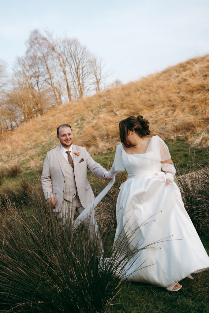 Beth & Rob's wedding at Carwinley Barn, Cumbria