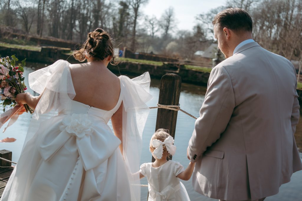 Beth & Rob's wedding at Carwinley Barn, Cumbria — twenty minutes, in beautiful evening light