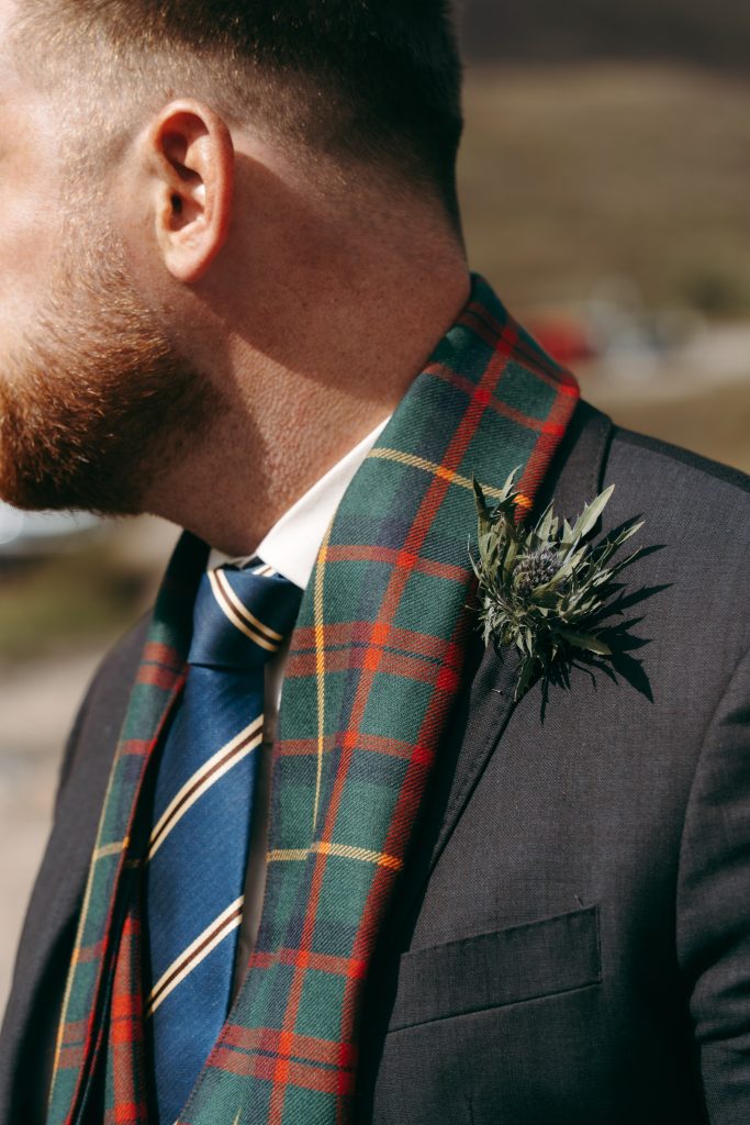 Mike & Hev's wedding at The Wee White House, Glencoe — the ceremony