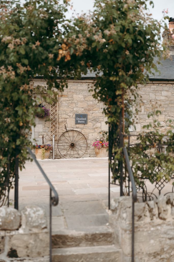 Caitlin & Tom's wedding at Doxford Barns, Northumberland — the morning