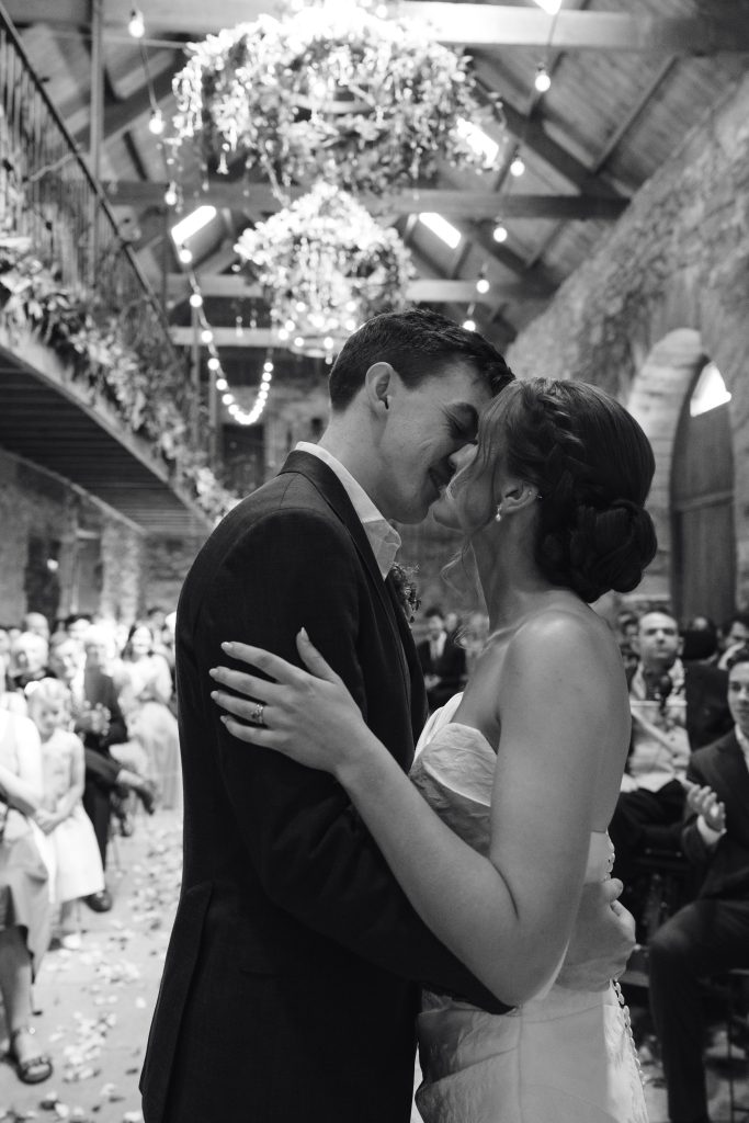 Caitlin & Tom's wedding at Doxford Barns, Northumberland — the ceremony