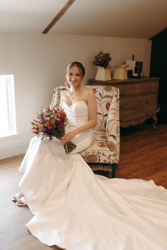 Caitlin & Tom's wedding at Doxford Barns, Northumberland — the morning