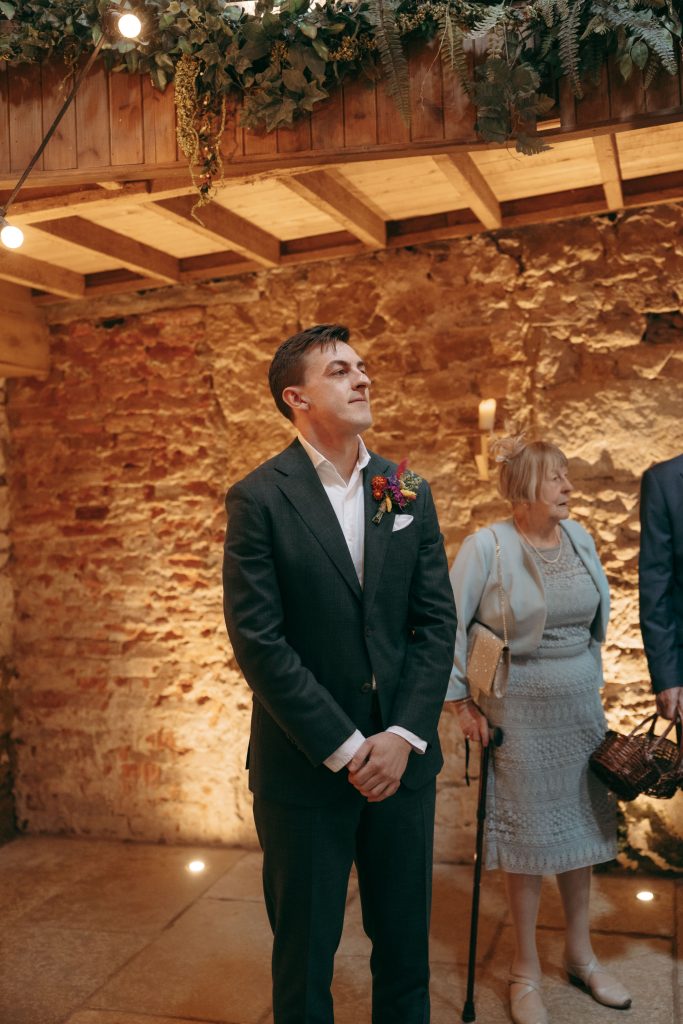 Caitlin & Tom's wedding at Doxford Barns, Northumberland — the ceremony