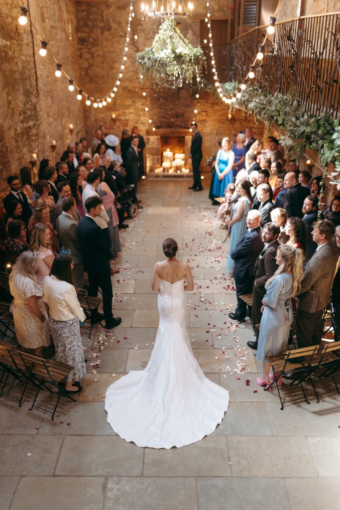 Caitlin & Tom's wedding at Doxford Barns, Northumberland — the ceremony