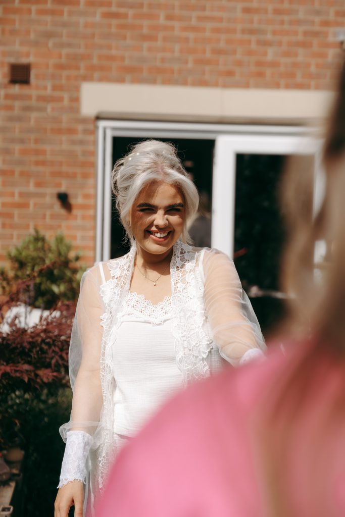 Laura & Kieren's wedding at Durham Masonic Hall — the morning