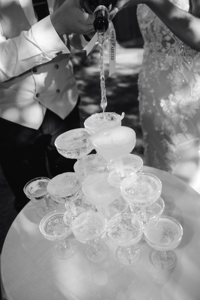 Laura & Kieren's wedding at Durham Masonic Hall — drinks, confetti and social buzz