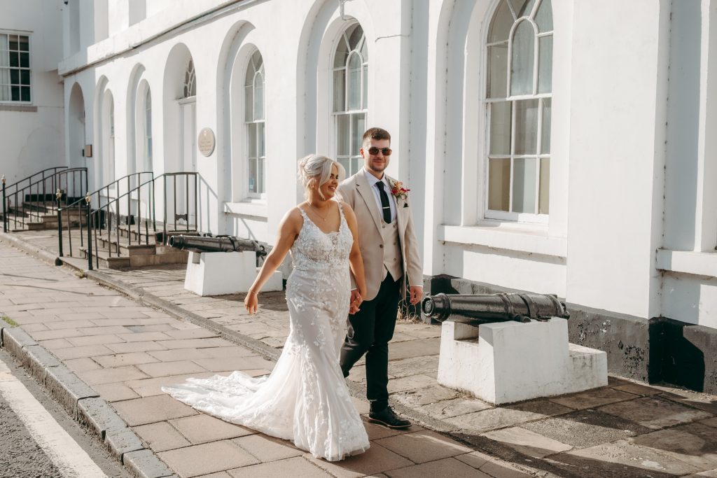 Laura & Kieren's wedding at Durham Masonic Hall — portrait hour