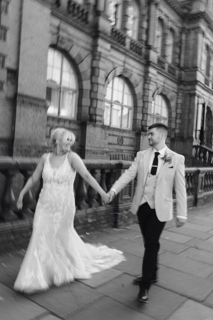 Laura & Kieren's wedding at Durham Masonic Hall — portrait hour