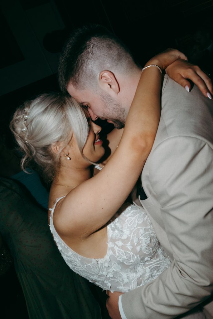 Laura & Kieren's wedding at Durham Masonic Hall — party time