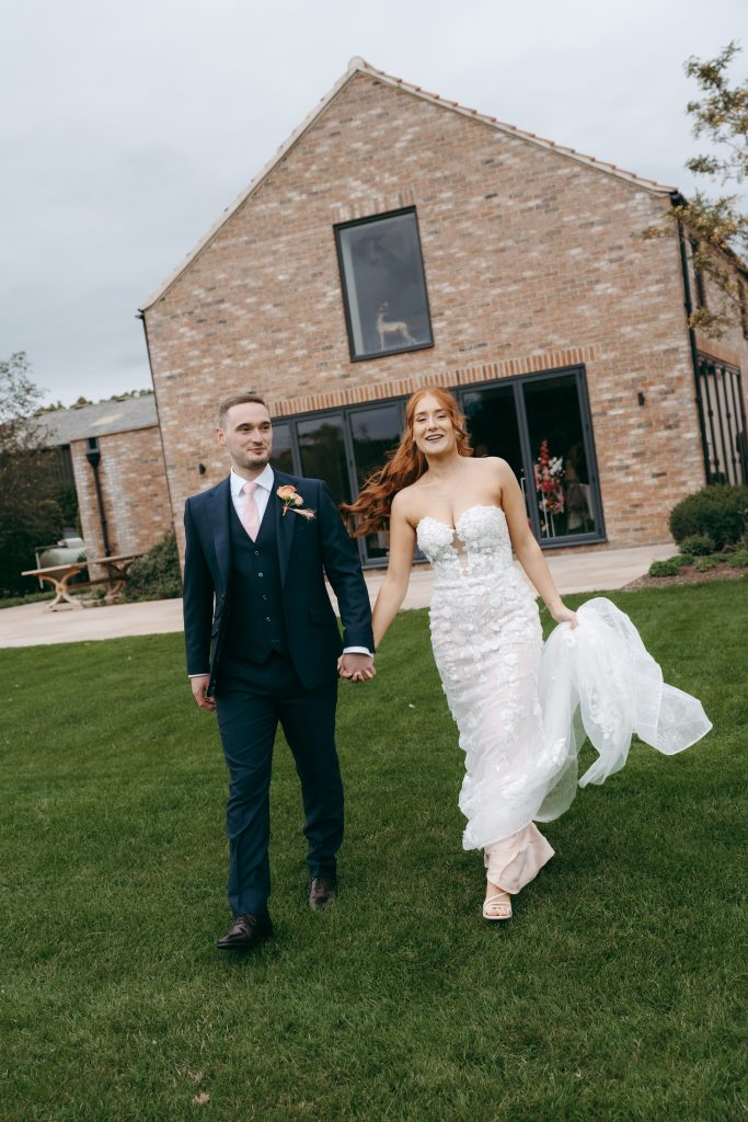 Libby & Tyler's wedding at The Hidden Oak, County Durham — portraits