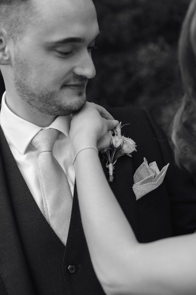 Libby & Tyler's wedding at The Hidden Oak, County Durham — portraits