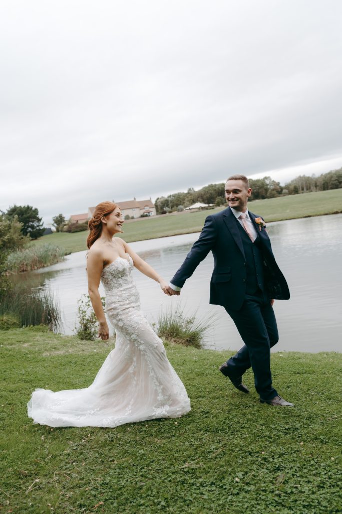 Libby & Tyler's wedding at The Hidden Oak, County Durham — portraits
