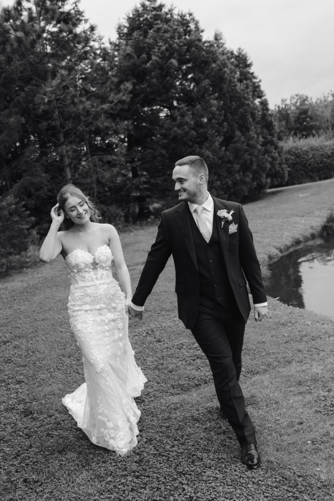 Libby & Tyler's wedding at The Hidden Oak, County Durham — portraits