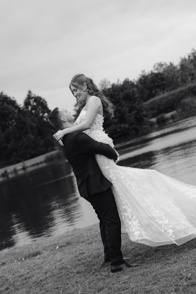 Libby & Tyler's wedding at The Hidden Oak, County Durham — portraits