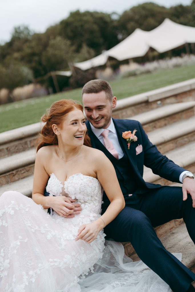Libby & Tyler's wedding at The Hidden Oak, County Durham — portraits
