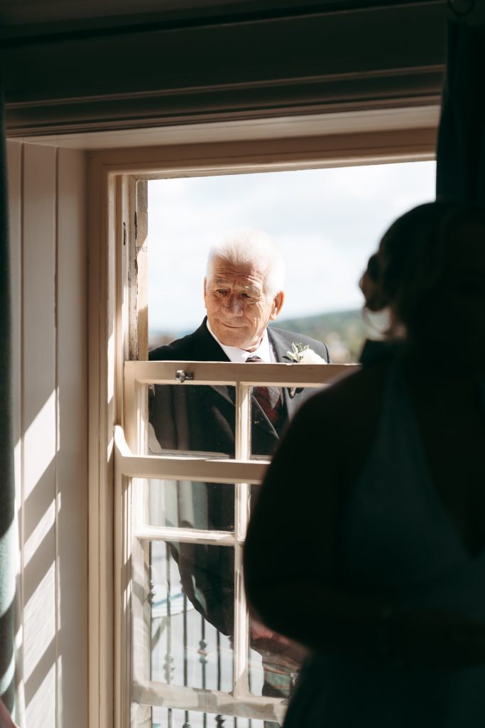 Wedding photography at Hexham Abbey