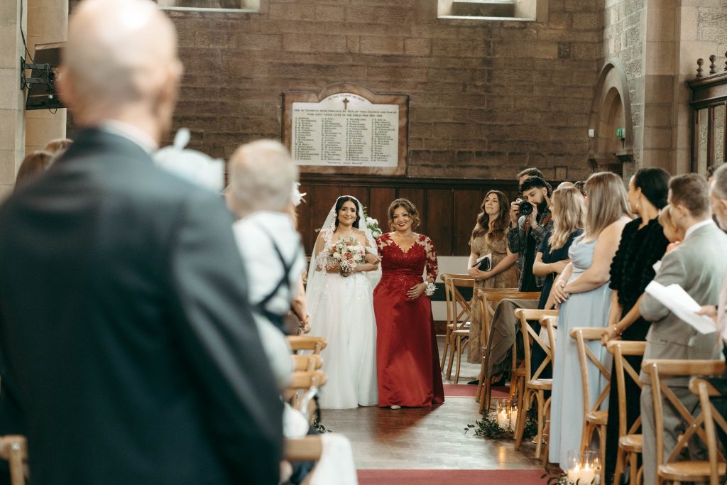 Monique & Taylor's wedding at Teeside Vineyard Church — the beating heart of the day