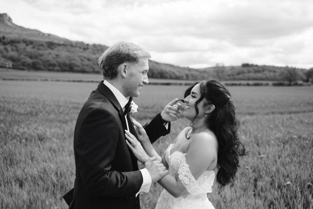 Monique & Taylor's wedding at Teeside Vineyard Church — little moments of love with a beautiful backdrop
