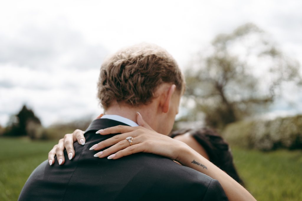 Monique & Taylor's wedding at Teeside Vineyard Church — little moments of love with a beautiful backdrop