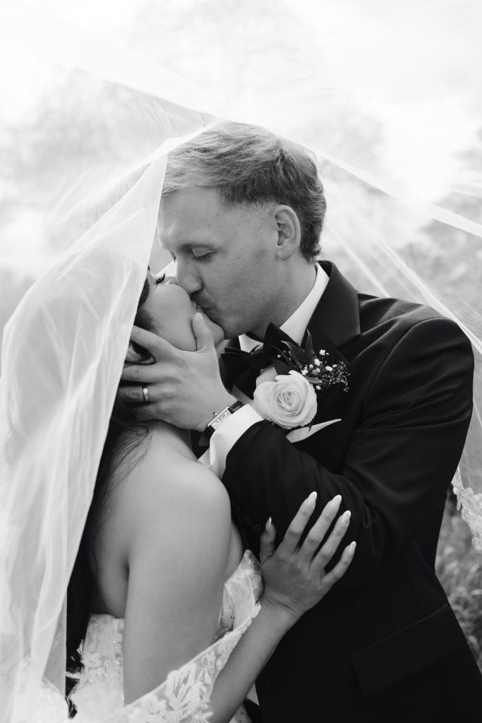 Monique & Taylor's wedding at Teeside Vineyard Church — little moments of love with a beautiful backdrop